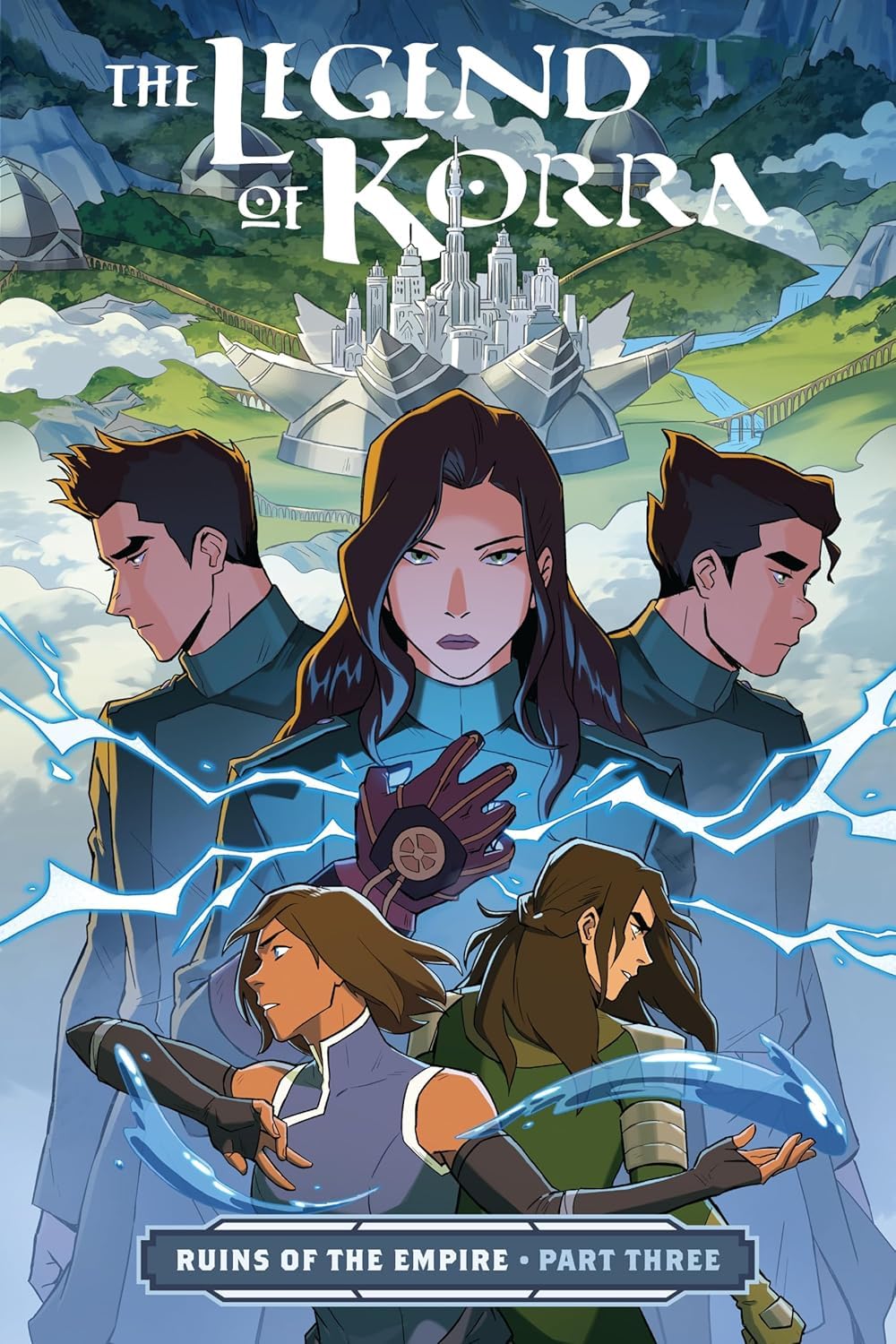 The Legend of Korra Series, 7 Books Collection Set, Turf Wars Part 1-3, Ruins of the Empire Part 1-3, Patterns in Time