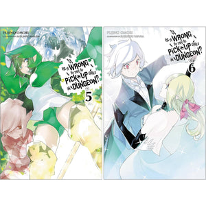 Is It Wrong to Try to Pick up Girls in a Dungeon? Light Novel Set Vol.1-10