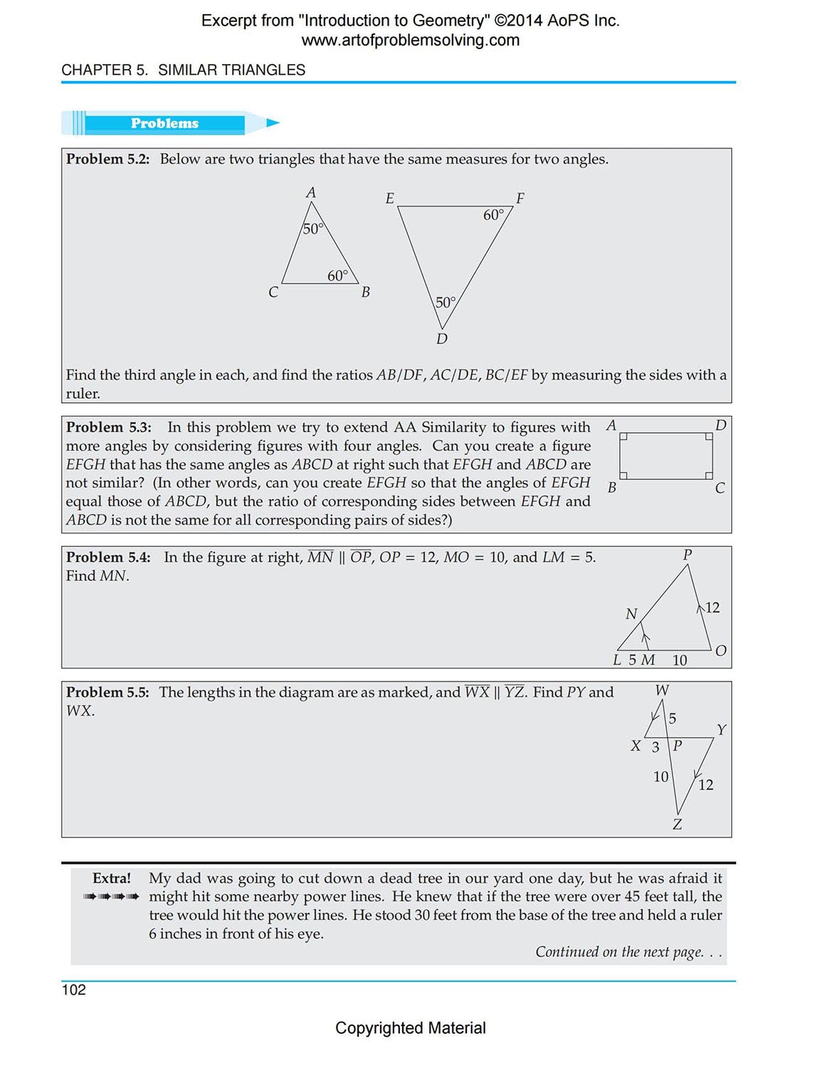 Art of Problem Solving (AoPS) Series, Introduction to Geometry 2 Books Set of Text and Solution by Richard Rusczyk