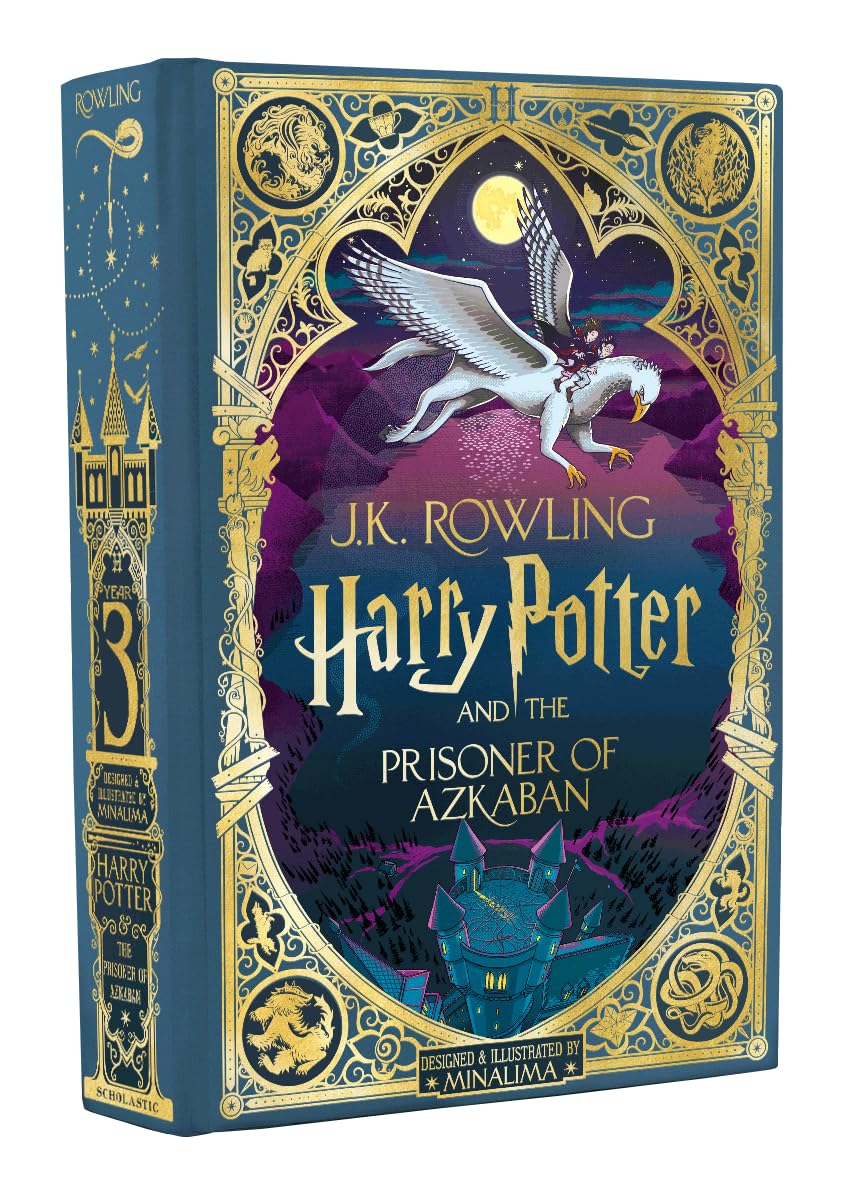 Harry Potter Minalima Illustrated Editions Set (3 Books)
