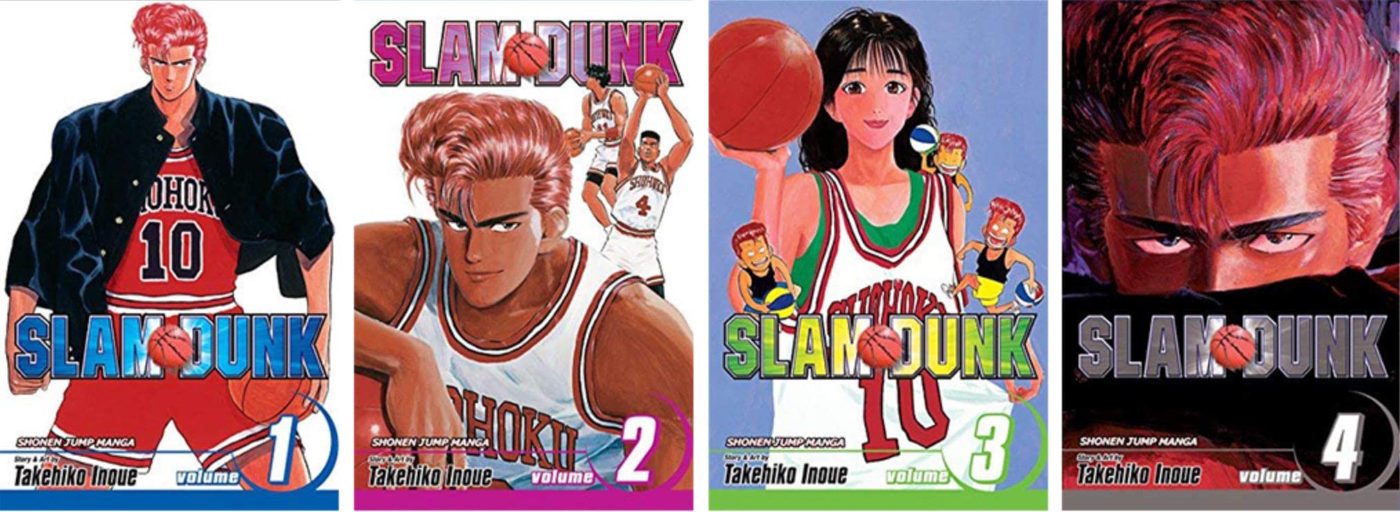 Slam Dunk Manga Set Vol. 1-16 by Takehiko Inoue