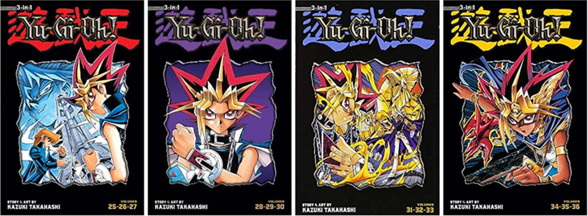 Yu-Gi-Oh! 3-in-1 Edition Complete 13-book Manga Set by Kazuki Takahashi
