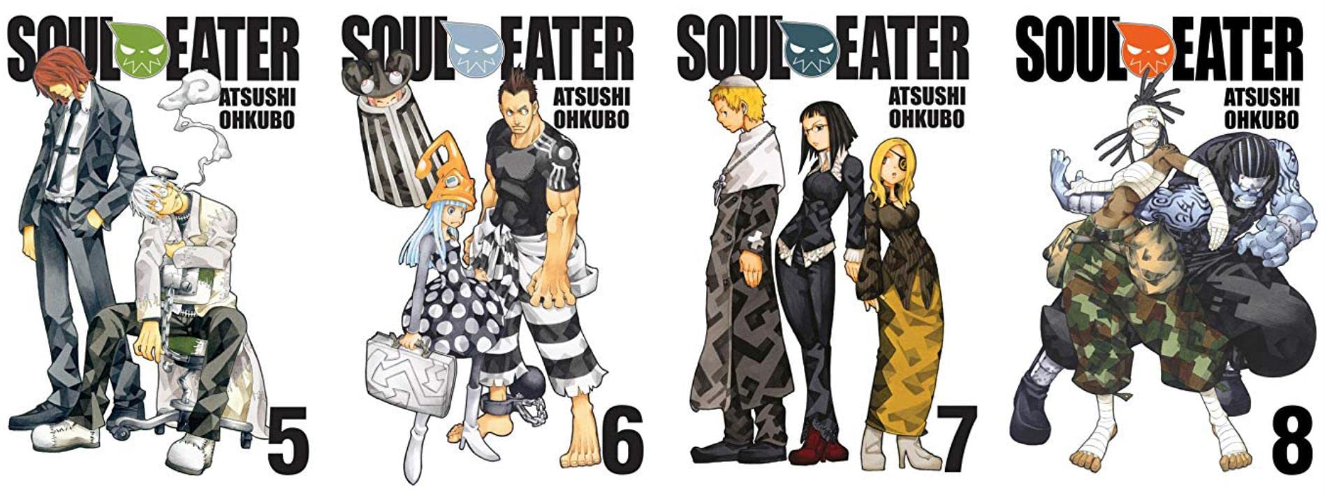 Soul Eater Manga Set Vol. 1-12 by Atsushi Ohkubo