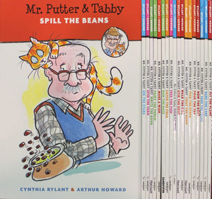 Mr. Putter & Tabby complete 19-book collection, paperback box set, early chapter books for kids ages 6-9, by Cynthia Rylant