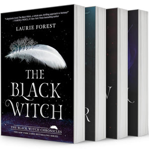 The Black Witch Chronicles Series. 4 Books Collection Set. The Black Witch, The Iron Flower, The Shadow Wand, The Demon Tide by Laurie Forest