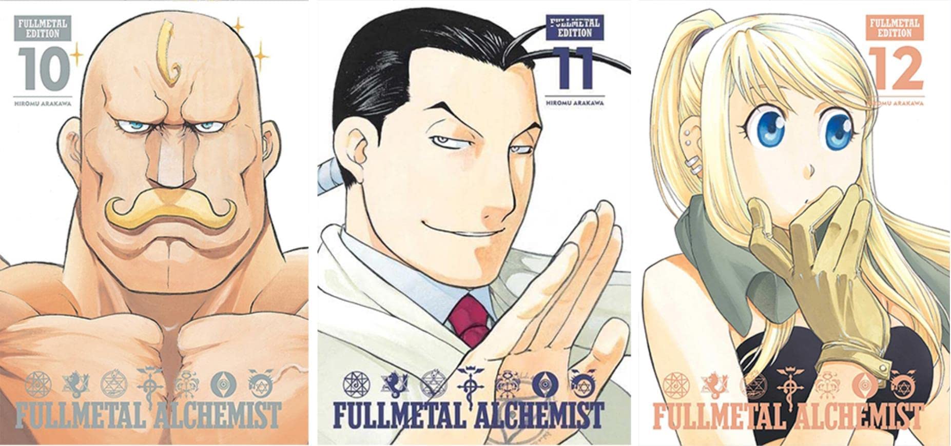 Fullmetal Alchemist: Fullmetal Edition Manga 9-book Set Vol. 10-18 by Hiromu Arakawa