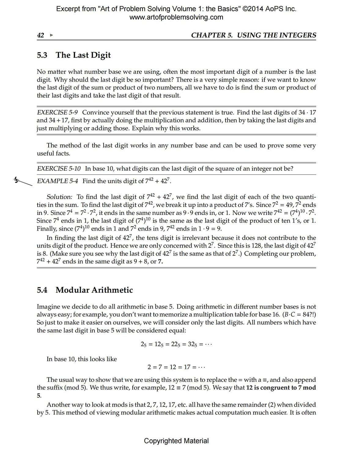 Art of Problem Solving (AoPS) Series, the Art of Problem Solving, Volume 1: the Basics, 2 Books Set of Text and Solution by Sandor Lehoczky and Richard Rusczyk