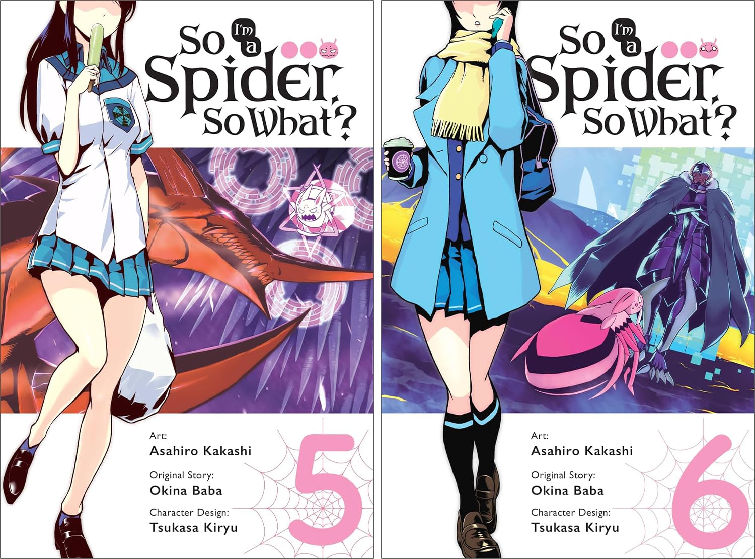 So I'm a Spider, So What? Vol. 1-13 (Manga) , 13 Books Collection Set, by Okina Baba and Asahiro Kakashi