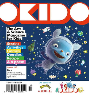 OKIDO Learning Series 7-Book Set – Germs, Stars, Machines, Numbers, Muscles, Underwater, Music