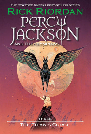 Percy Jackson and the Olympians Series, Set of 7 Books. Lightning Thief, Sea of Monsters, Titan's Curse, Battle of the Labyrinth, Last Olympian, The Chalice of the Gods, Wrath of the Triple Goddess