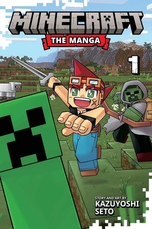 Minecraft: The Manga Series Vol. 1-Vol. 5, 5 Books Collection Set by Kazuyoshi Seto