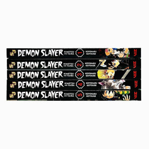 Demon Slayer: Kimetsu no Yaiba Vol-1-5 Books Collection set