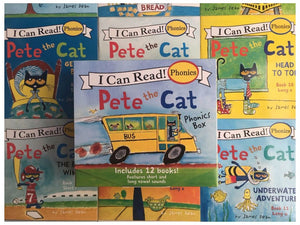 Pete the Cat Childrens Books Box Set I Can Read Phonics Learn to Read Lot 12 NEW