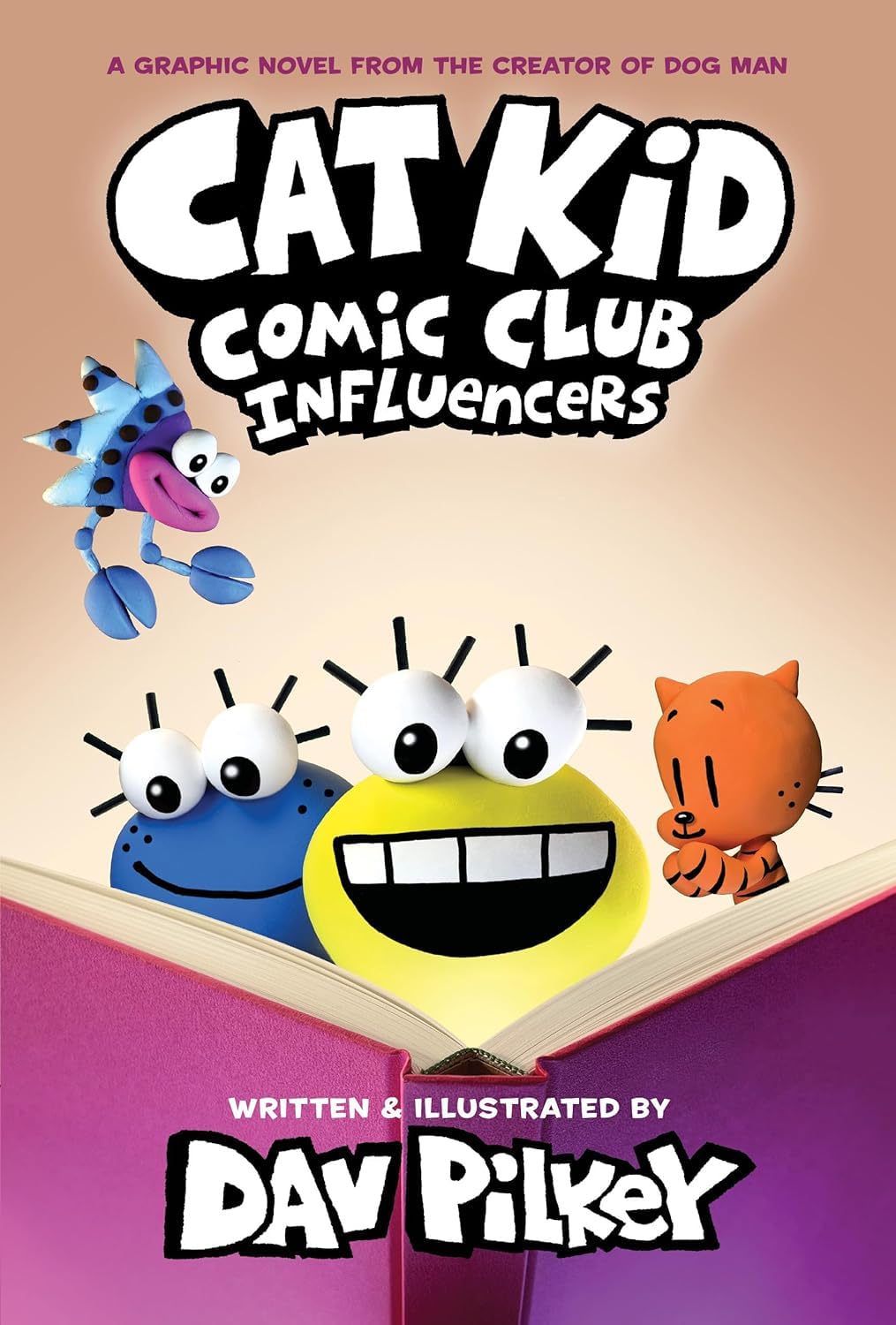 Cat Kid Comic Club Series Set of 5 Books - Perspectives, On Purpose, Collaborations, Influencers