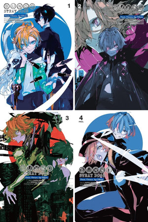 Bungo Stray Dogs: Dazai, Chuuya, Age Fifteen Collection (4 Paperback Books) - Vol. 1, Vol. 2, Vol. 3, Vol. 4