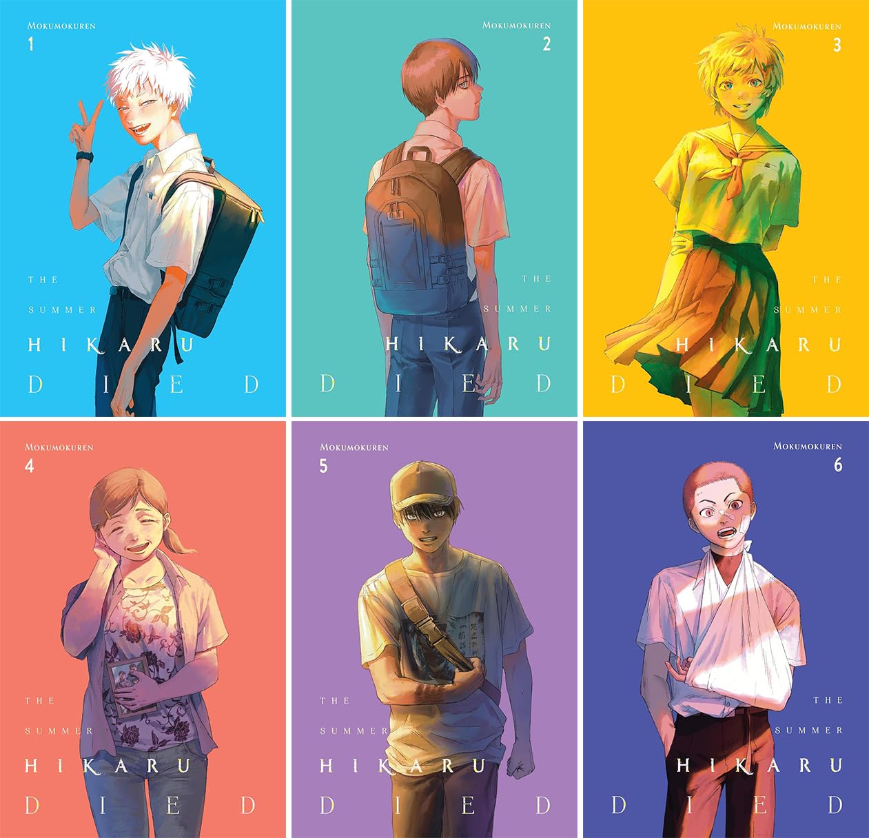 The Summer Hikaru Died Series Vol. 1-6 Collection Set by Mokumokuren