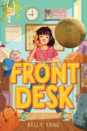 Front Desk Series 5 Books Collection Set by Kelly Yang – Front Desk, Three Keys, Room to Dream, Key Player, Top Story