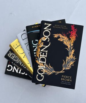 Red Rising Series Vol. 1-6, 6 Books Set, Red Rising, Golden Son, Morning Star, Iron Gold, Light Bringer, Dark Age, by Pierce Brown