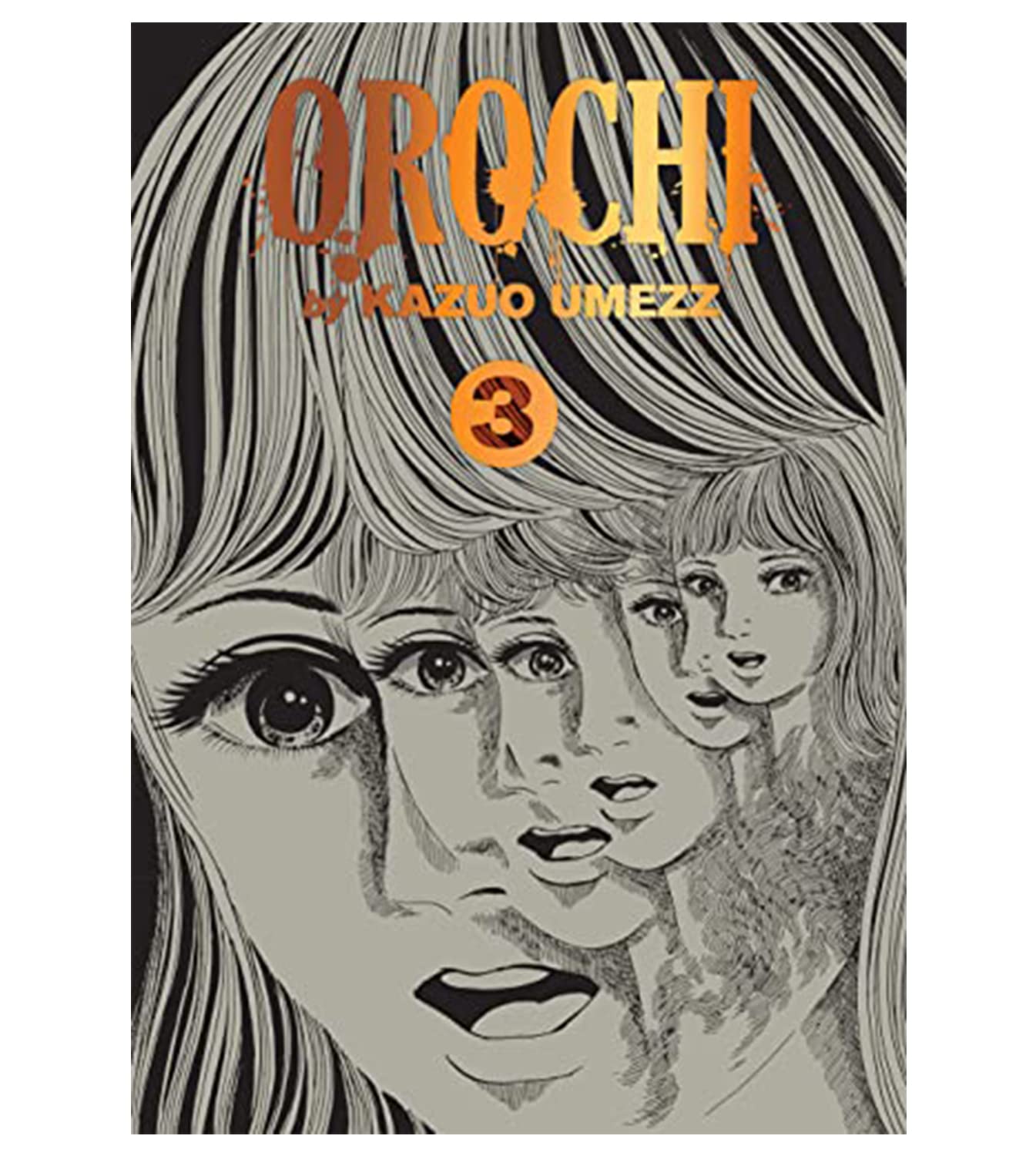 Orochi: The Perfect Edition Manga Set Vol.1-3 by Kazuo Umezz