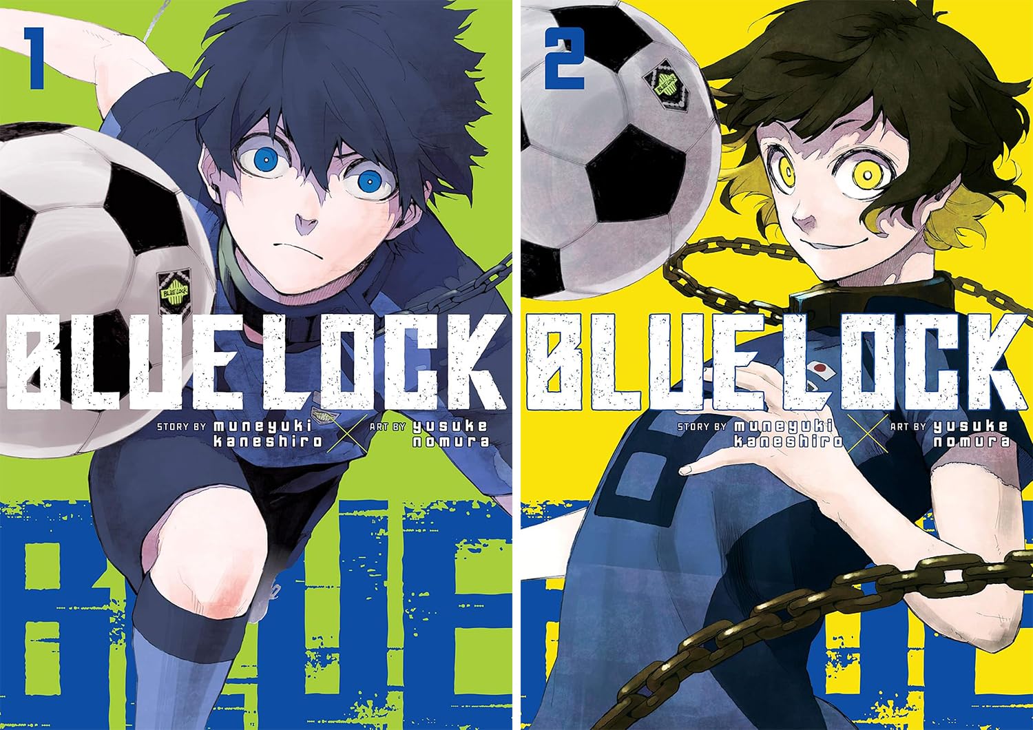 Blue Lock Series Vol. 1-15, 15 Books Collection Set, by Muneyuki Kaneshiro