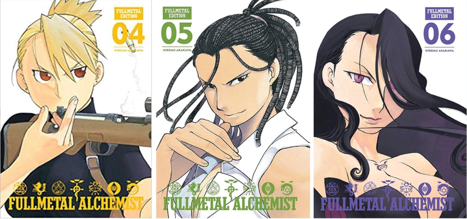 Fullmetal Alchemist: Fullmetal Edition Manga 9-book Set Vol. 1-9 by Hiromu Arakawa