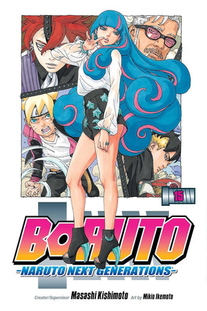 Boruto: Naruto Next Generations Series, Set of 15 Books (Vol. 1 - Vol. 15) by Ukyo Kodachi