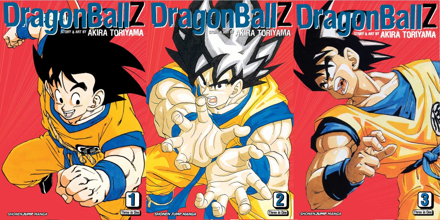 Dragon Ball Z Vizbig Editions Manga Set, Vol. 1-9