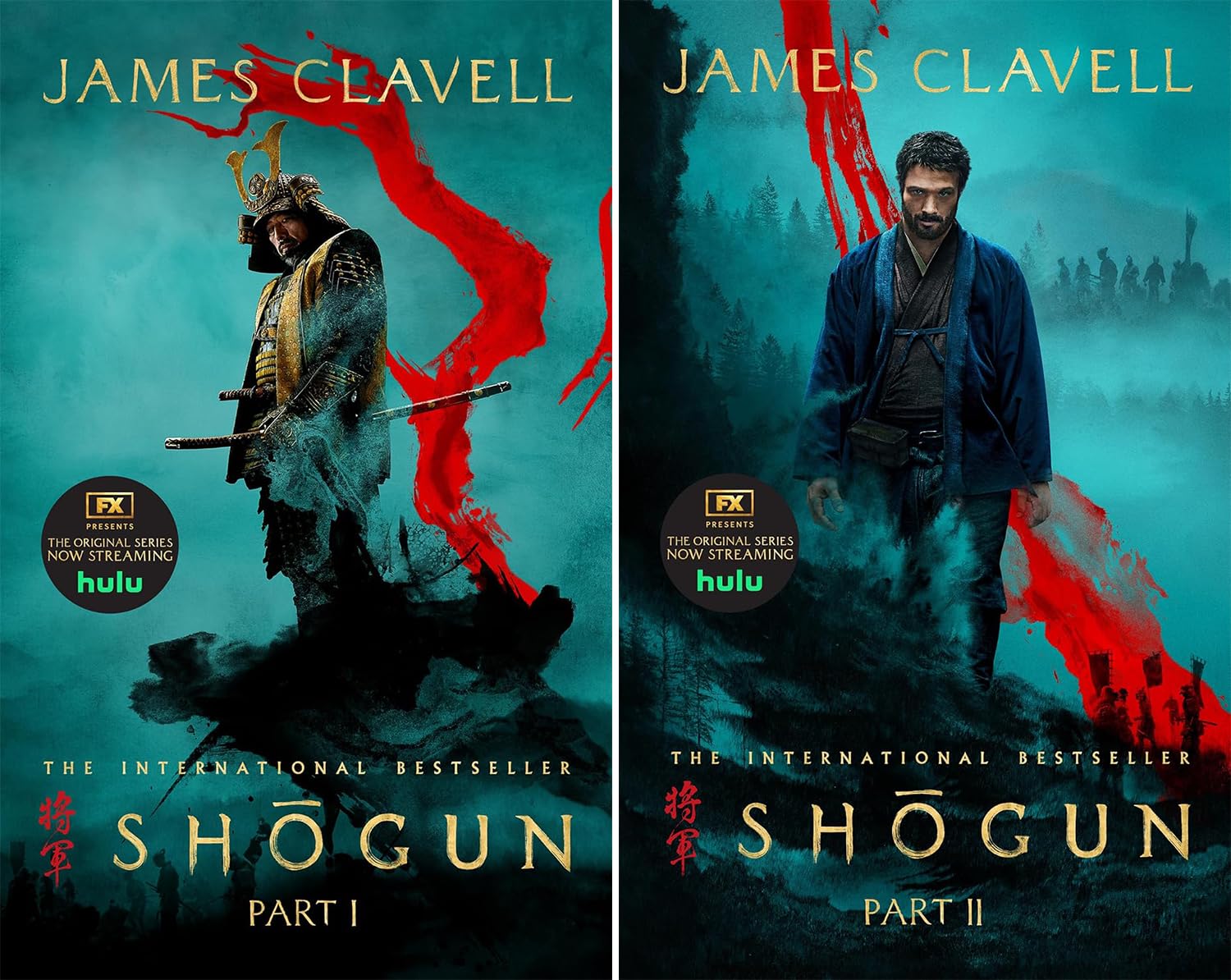 The Asian Saga Series, 2 Books Collection Set. Shogun, Part One & Part Two by James Clavell