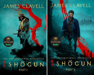 The Asian Saga Series, 2 Books Collection Set. Shogun, Part One & Part Two by James Clavell