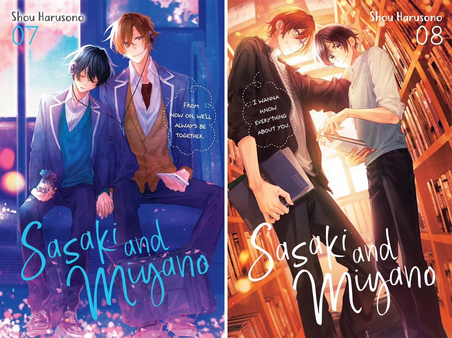 Sasaki and Miyano Manga Set Vol. 1-9 by Shou Harusono