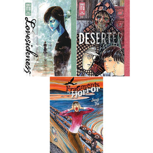 Junji Ito Story Collection 3 books set: Lovesickness, Deserter, Fragments of Horror