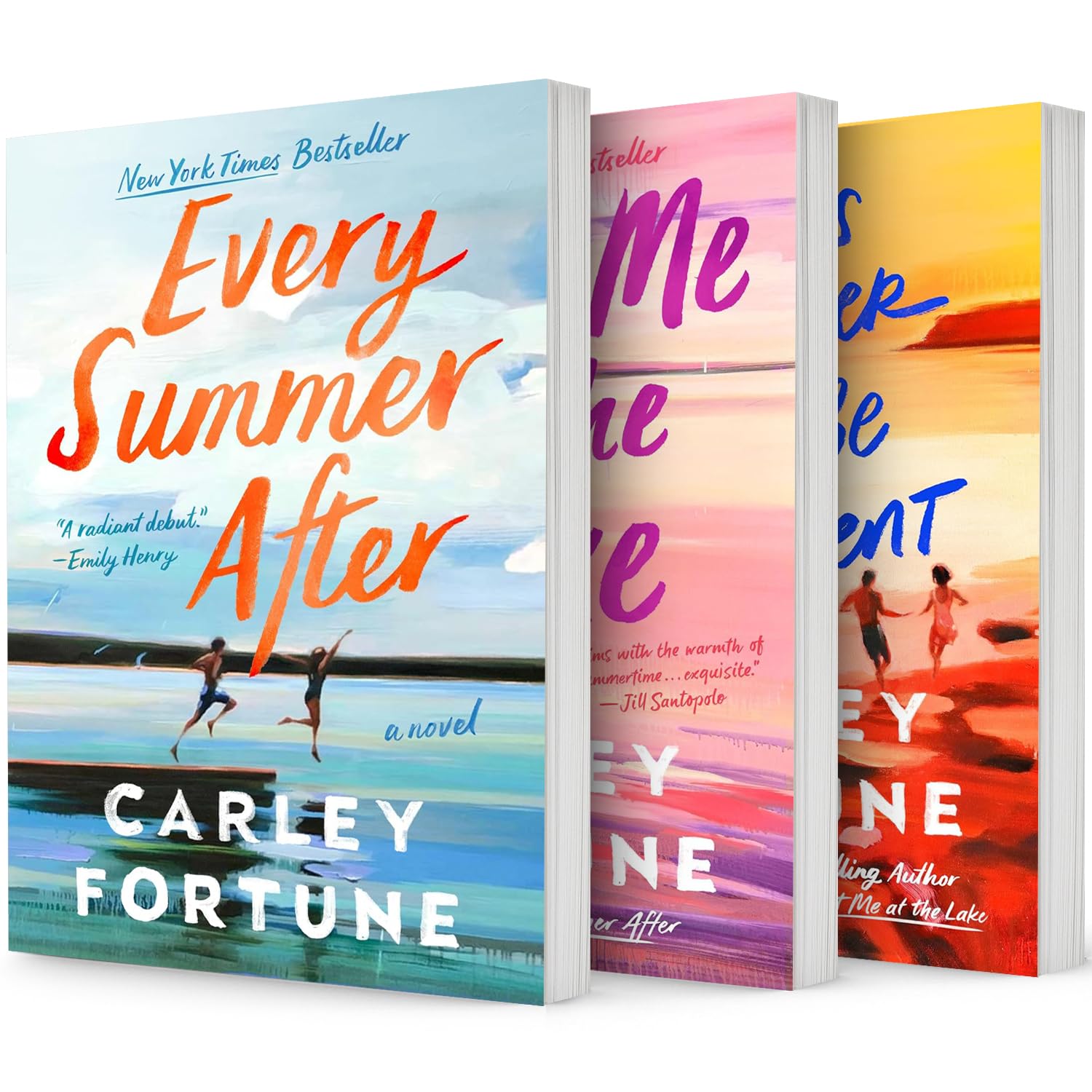 The Carley Fortune Bestselling,3 Books Collection Set,Every Summer After,Meet Me at the Lake ,This Summer Will Be Different by Carley Fortune