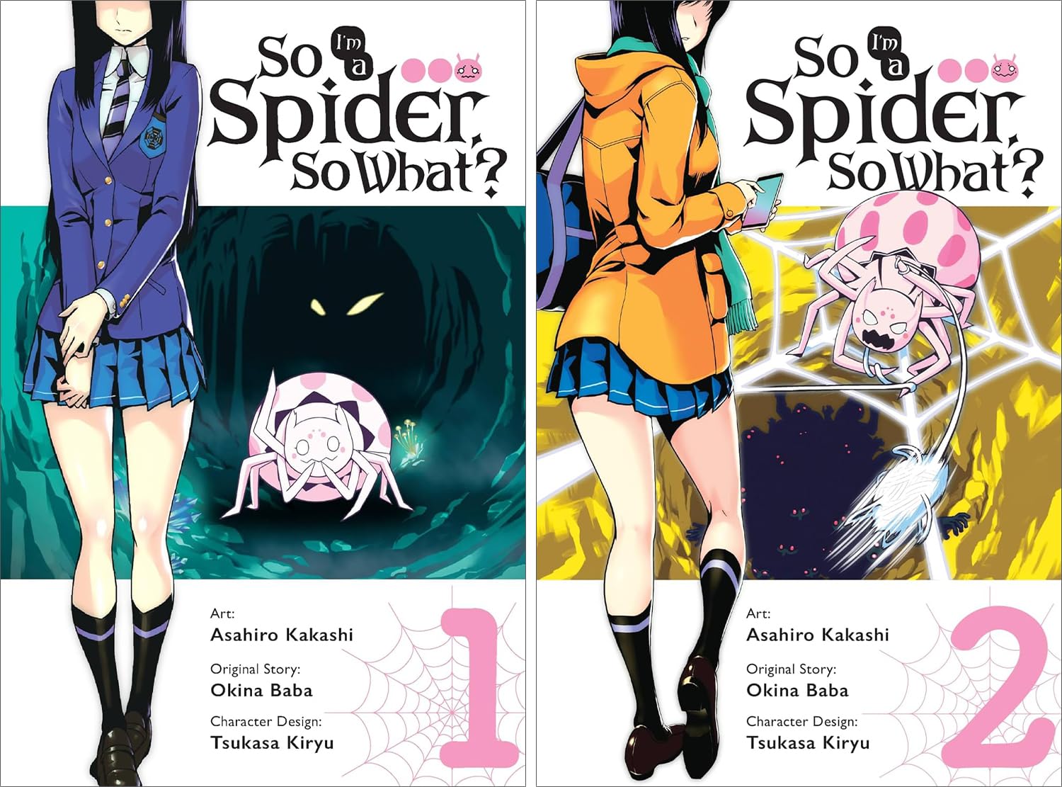 So I'm a Spider, So What? Vol. 1-13 (Manga) , 13 Books Collection Set, by Okina Baba and Asahiro Kakashi