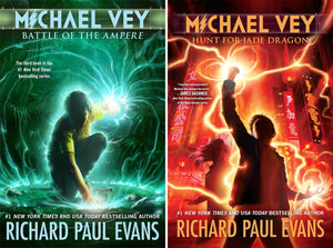 Michael Vey Series 9 Books Set - The Prisoner of Cell 25, Rise of the Elgen, Battle of the Ampere, Hunt for Jade Dragon, Storm of Lightning, Fall of Hades, The Final Spark, The Parasite, The Traitor