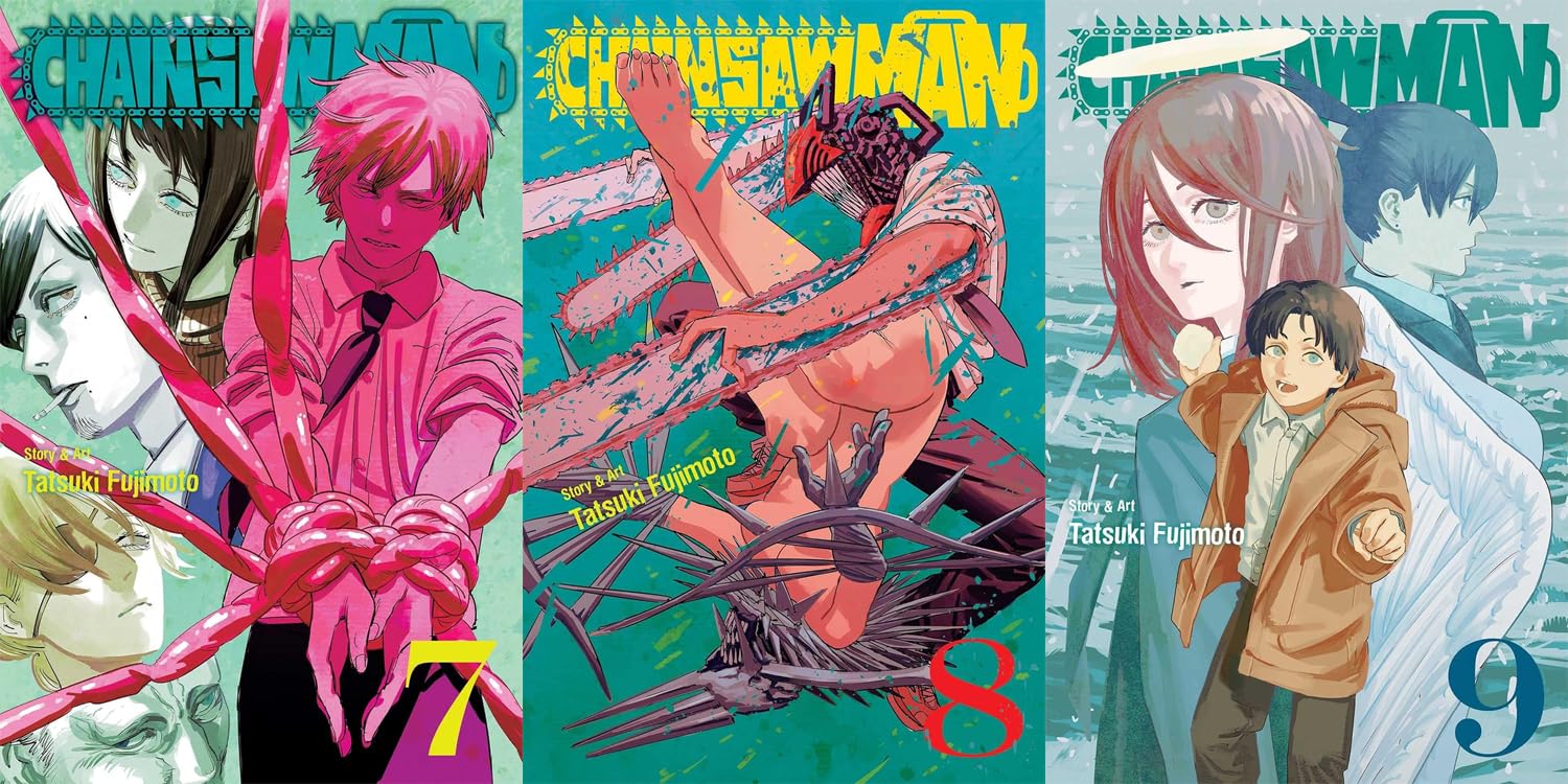 Chainsaw Man Manga Collection 21-Book Set (Volumes 1-21) by Tatsuki Fujimoto