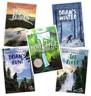 Complete Hatchet Set: Hatchet, The River, Brian's Winter, Brian's Return, Brian's Hunt (5 Books)