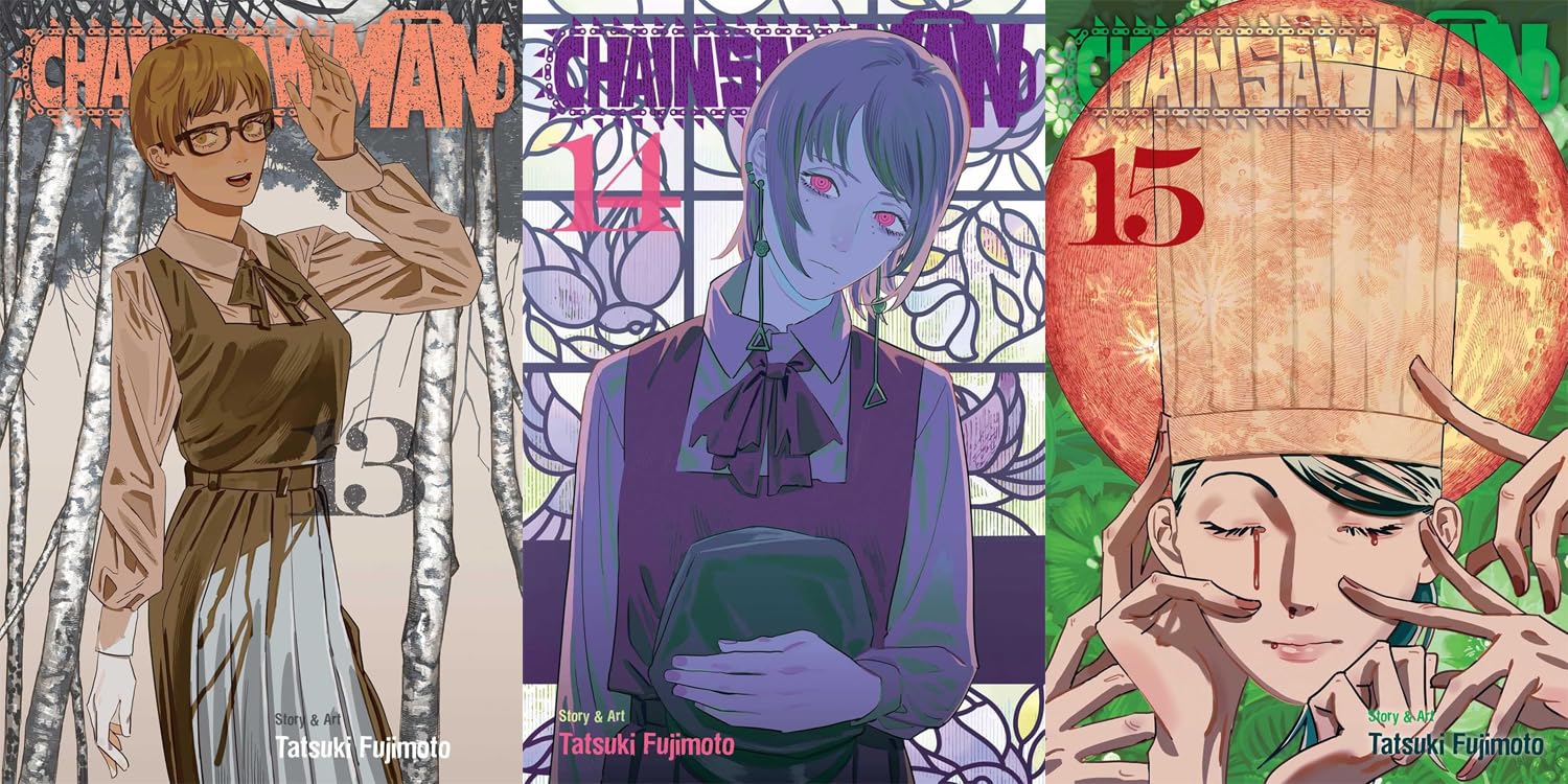 Chainsaw Man Manga Collection 21-Book Set (Volumes 1-21) by Tatsuki Fujimoto