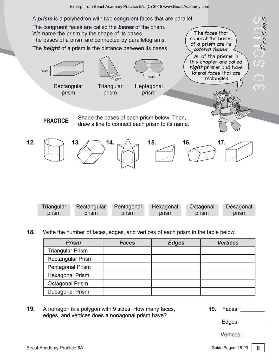 Art of Problem Solving: Beast Academy 5A: Guide and Practice, 2 Books Collection Set, 5A Math Guide & 5A Math Practice