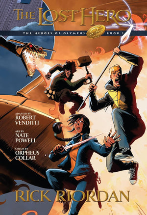 The Heroes of Olympus Series, 4 Books Collection Set, Lost Hero, Son of Neptune, The Mark of Athena, The House of Hades, by Rick Riordan