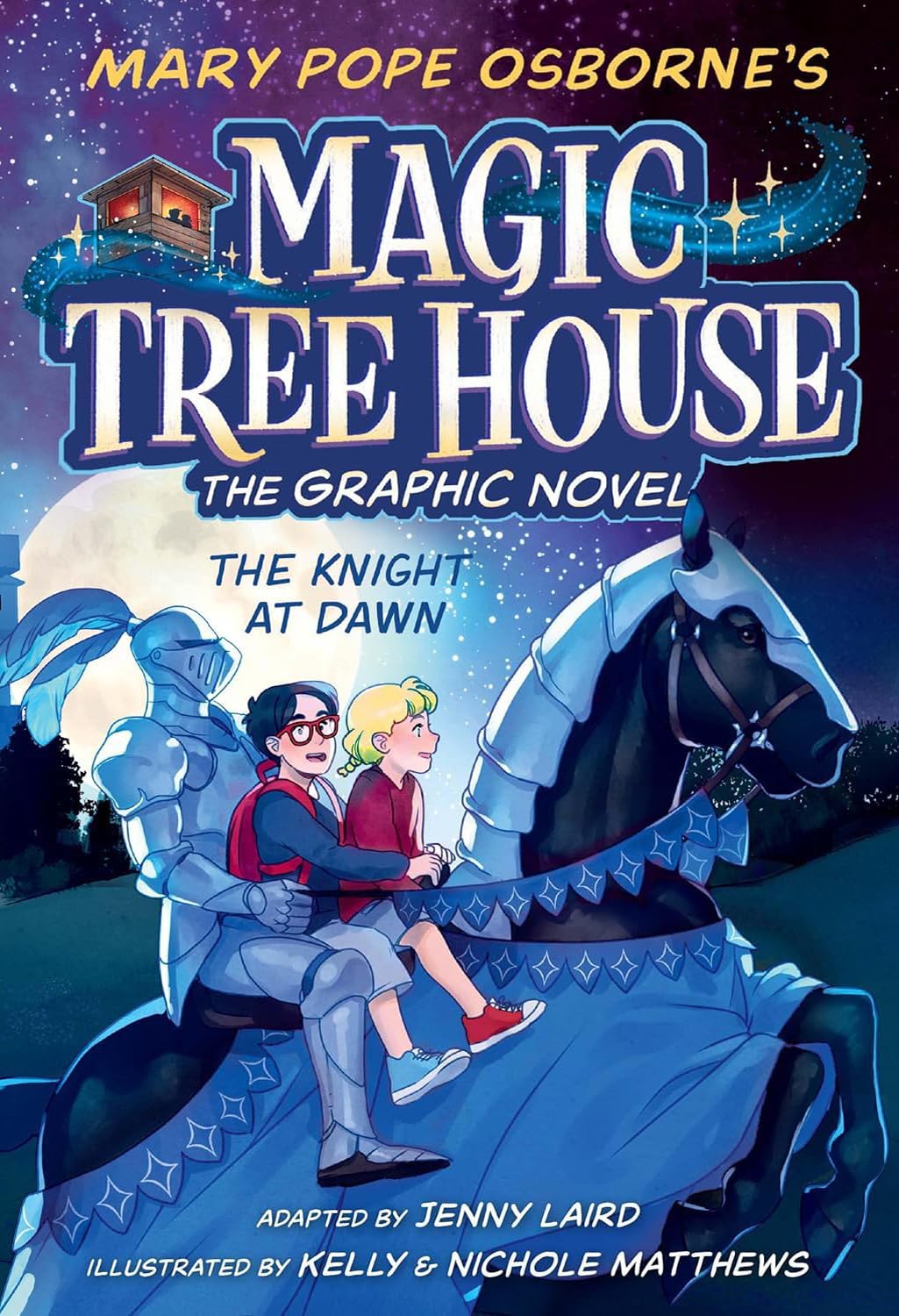 Magic Tree House Graphic Novels Series, 8 Books Collection Set, Dinosaurs Before Dark, The Knight at Dawn, Mummies in the Morning, Pirates Past Noon, ... of the Sabertooth and Midnight on the Moon