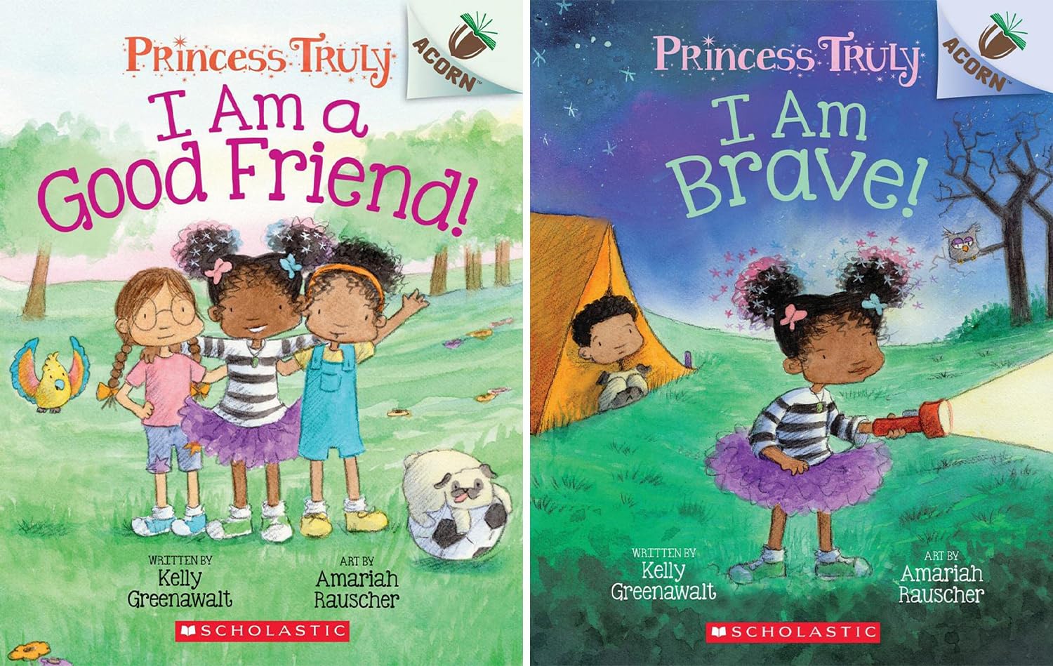 Princess Truly Series Volume 1-9, 9 Books Collection Set, An Acorn Book, by Kelly Greenawalt