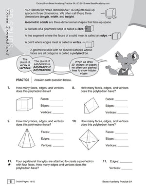 Art of Problem Solving: Beast Academy 5A: Guide and Practice, 2 Books Collection Set, 5A Math Guide & 5A Math Practice