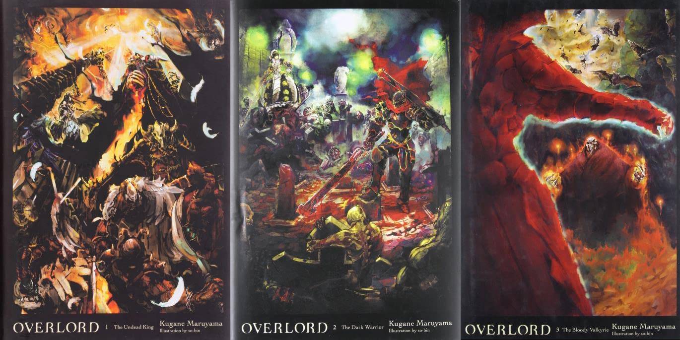 Overlord Light Novel Set 1-12