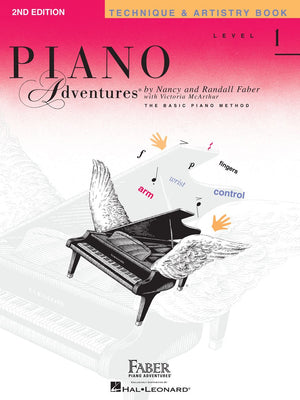 Faber Piano Adventures Level 1 Learning Library Pack - Lesson, Theory, Performance, and Technique & Artistry Books