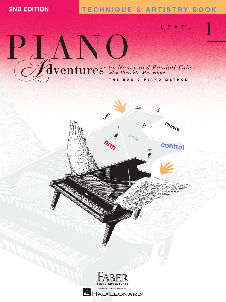 Faber Piano Adventures Level 1 Learning Library Pack - Lesson, Theory, Performance, and Technique & Artistry Books