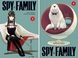Spy x Family Series Vol. 1-15. Set of 15 Books by Tatsuya Endo