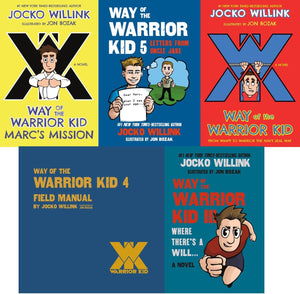 Way of the Warrior Kid #1-5：From Wimpy to Warrior the Navy Seal Way: A Novel，Marc's Mission，Where There's a Will . . .，Field Manual，Letters from Uncle Jake