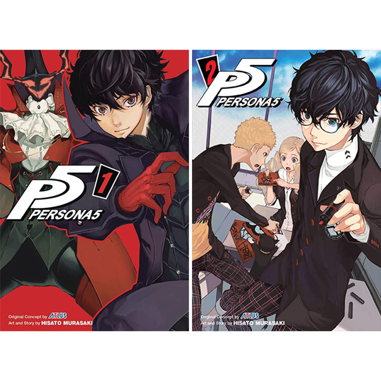 Persona 5 Manga Set 9-book: Vol. 1-9 by Hisato Murasaki
