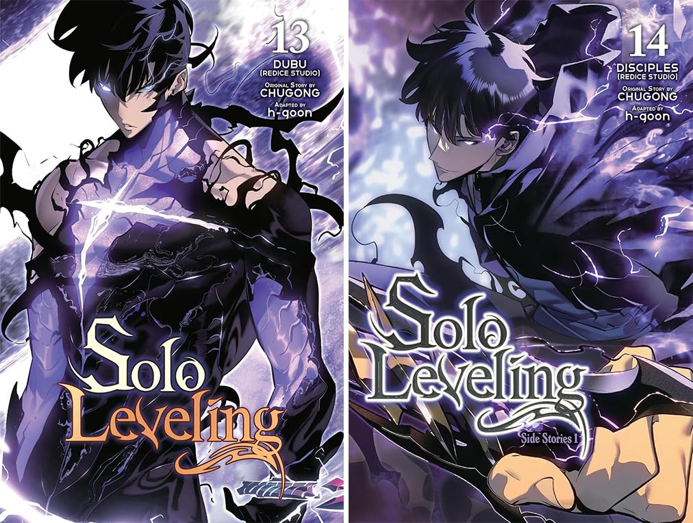 Solo Leveling Manga Series 15 Collection Books Set Vol 1-15 by Chugong