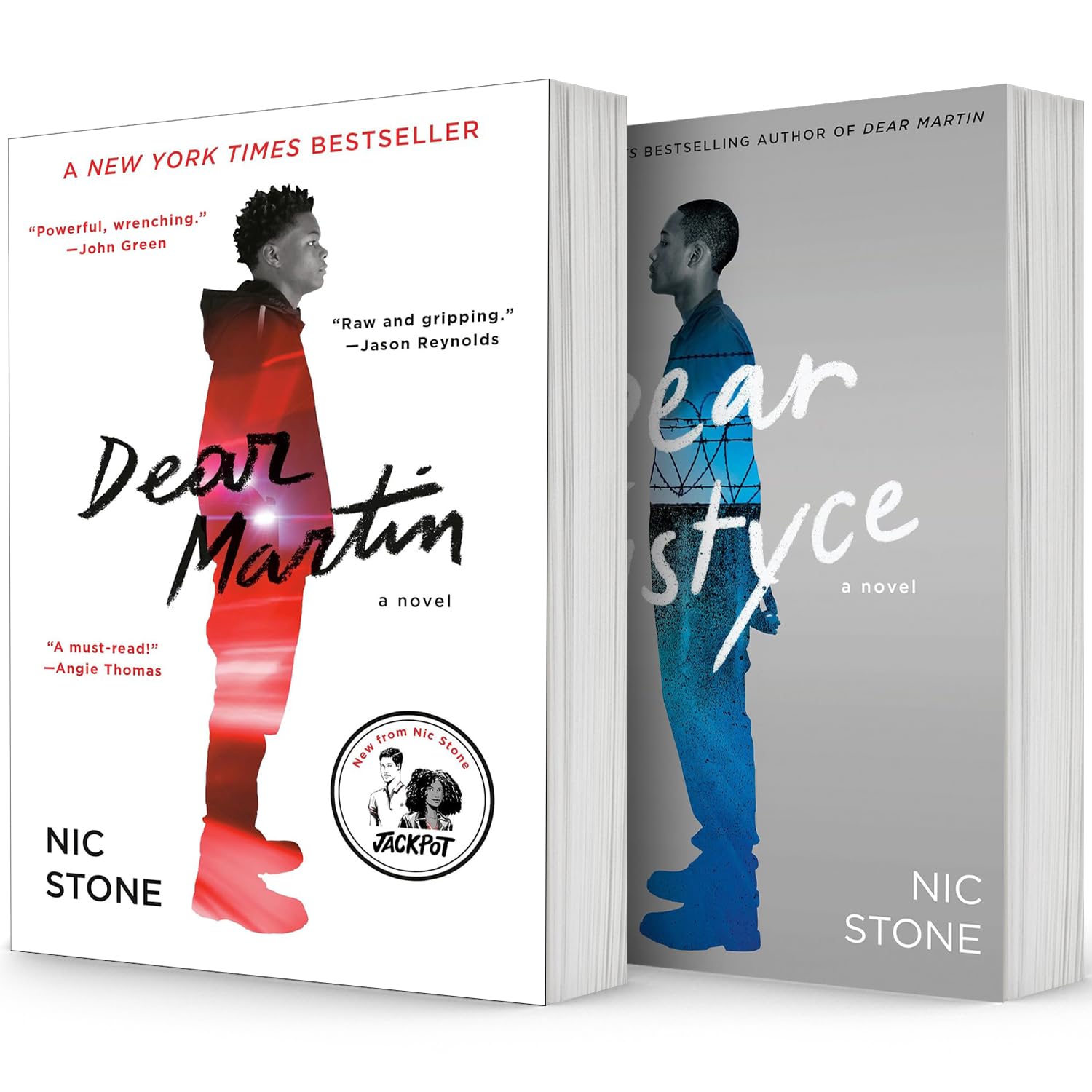 Dear Martin Series, 2 Books Collection Set, Querido Martin / Dear Martin, Dear Justyce, by Nic Stone